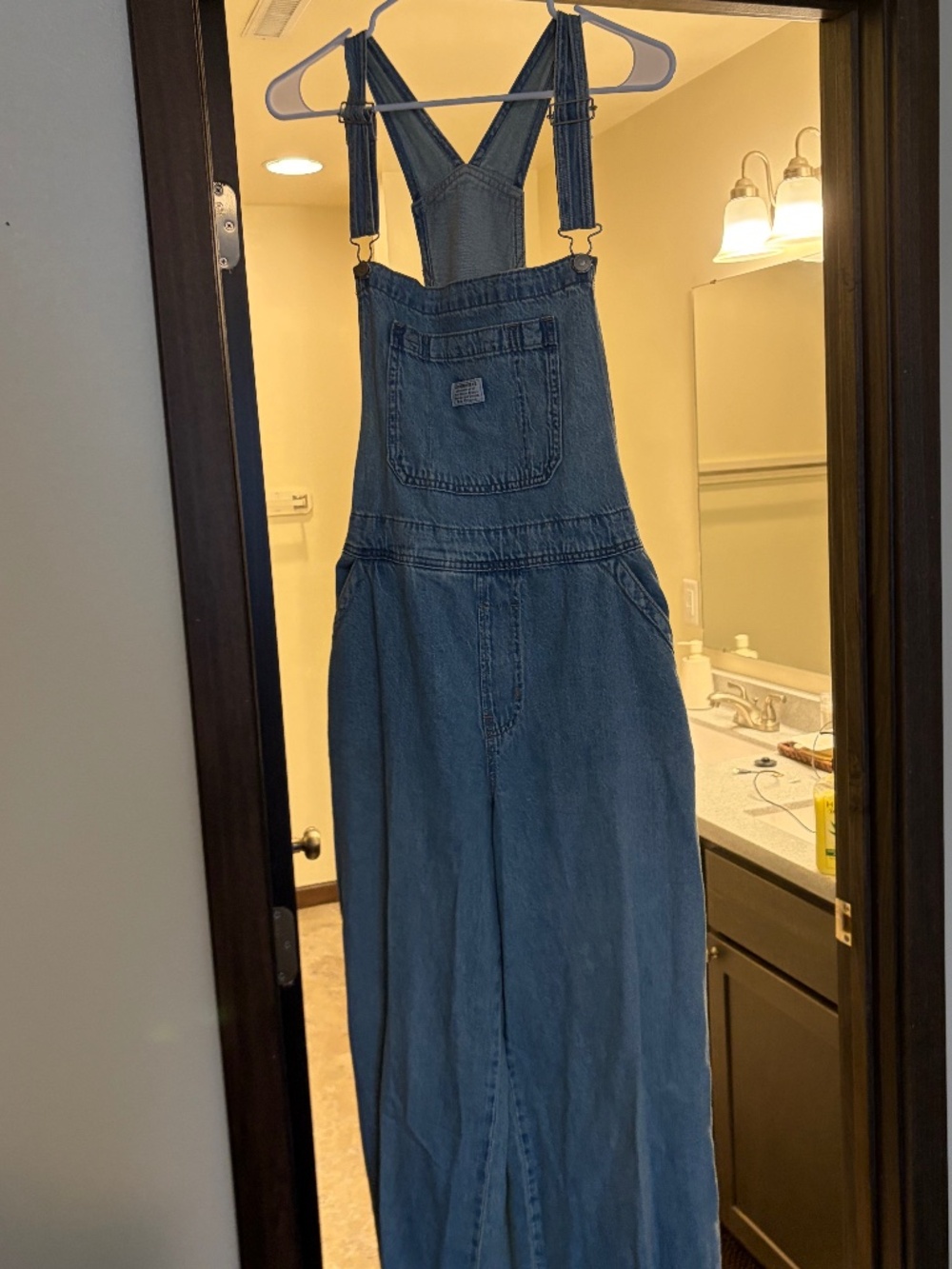 levis denim overalls
